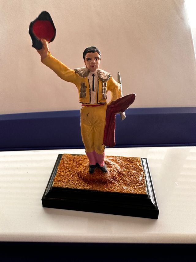 Miniatura plomo torero.