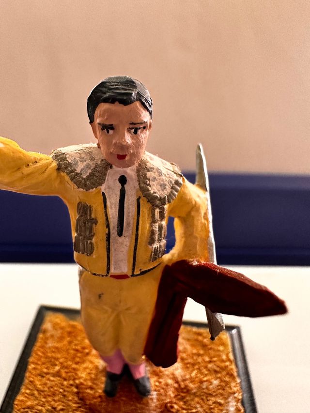 Miniatura plomo torero.