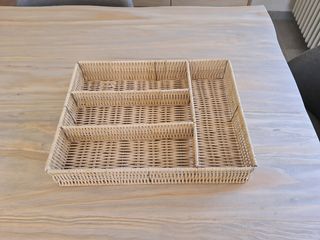 Objetos cocina de mimbre