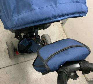 Triciclo evolutivo Q play RITO, azul plegable