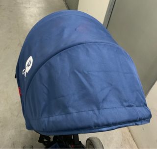 Triciclo evolutivo Q play RITO, azul plegable