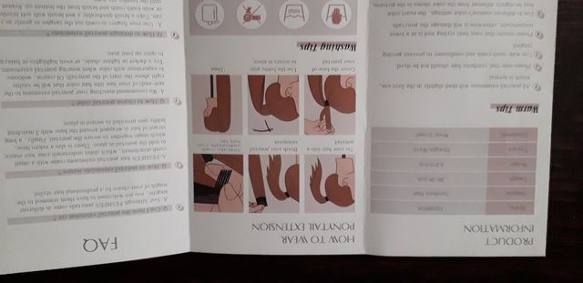 Extention capelli coda di cavallo