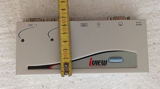 KVM + Cable 1.75m PS2 VGA D-SUB SERVIDOR