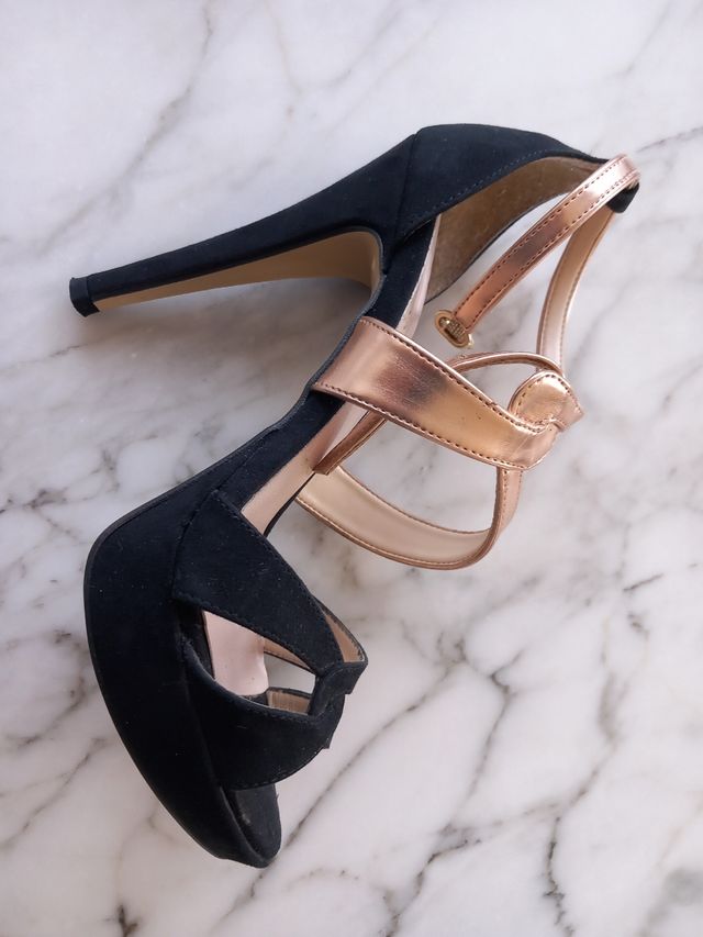 Sandalias fiesta piel talla 35