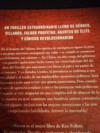 KEN FOLLET "NUNCA"