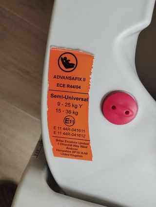 Silla para auto de niños.Britax Romer