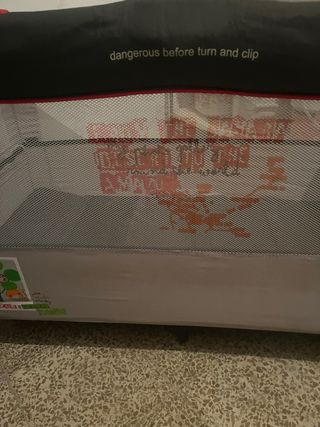 Cuna de viaje +colchón