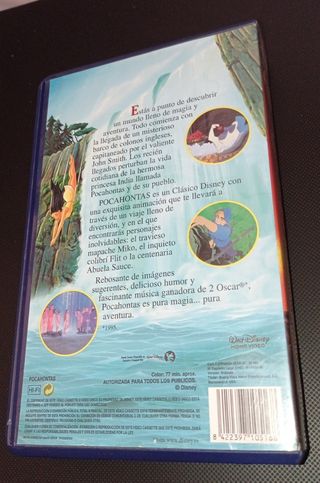 Pocahontas. Vhs
