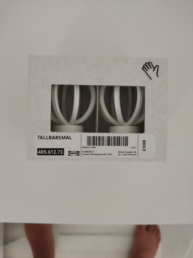 Remate lateral barras cortinas