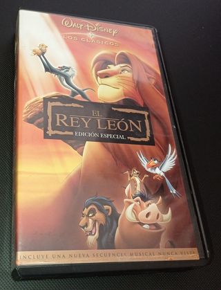 El Rey León. Edición especial. Vhs