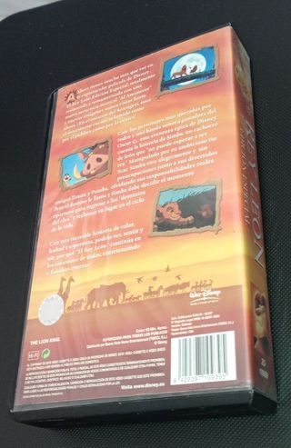El Rey León. Edición especial. Vhs