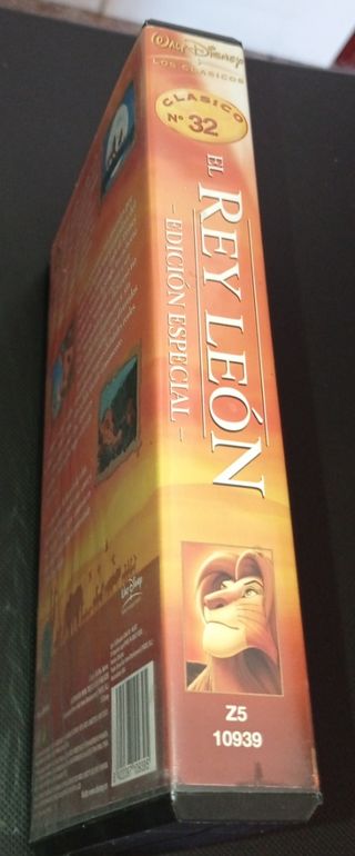 El Rey León. Edición especial. Vhs