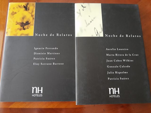 2 mini libros de relatos