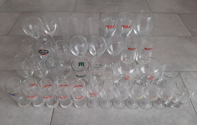 37 Vasos Cristal