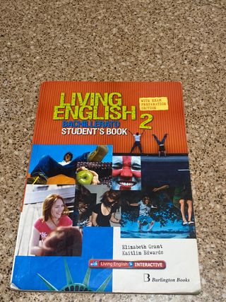 libro de inglés 2º Bachillerato ( Living English)