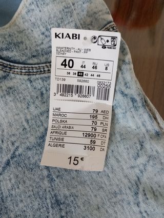 Pantalón vaquero 