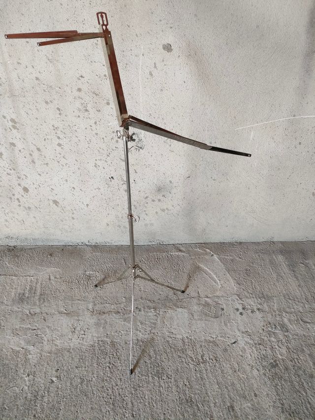 Atril música metálico