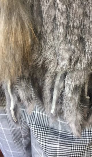 Chaleco de piel natural