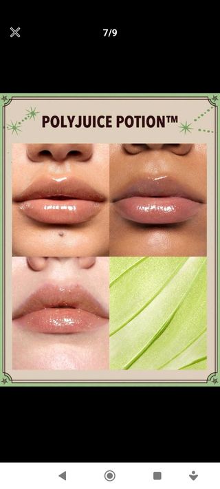 Lip gloss, brillo de labios Harry potte