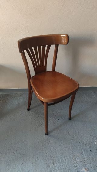 lote sillas estilo thonet madera mesas y sillas