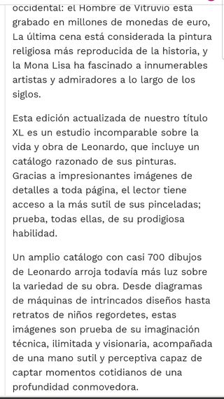 LEONARDO DA VINCI .Edición XXL