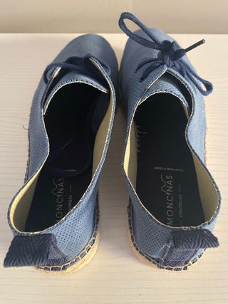 alpargatas T 43 piel seminuevas hombre
