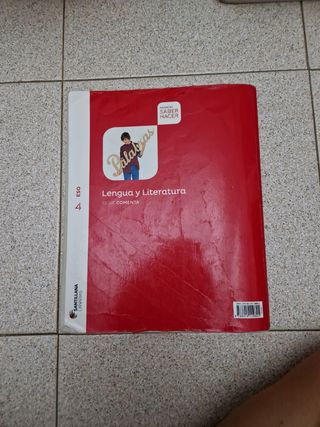 Libro lengua y literatura 4 Eso