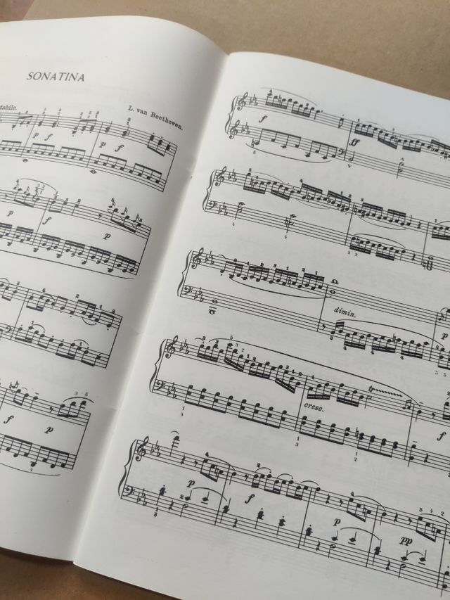 Sonatinas Beethoven para piano