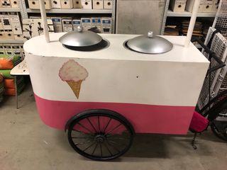Bicicleta carrito helados vintage – negocio o deco