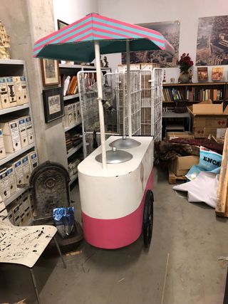 Bicicleta carrito helados vintage – negocio o deco