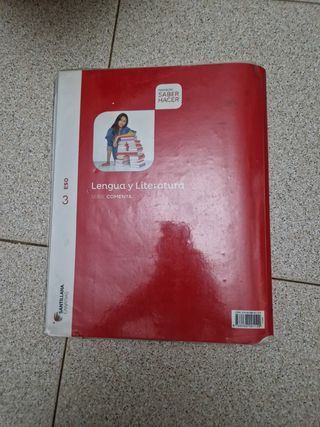 Libro de lengua y literatura 3 Eso