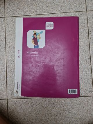 Libro Historia 4 Eso