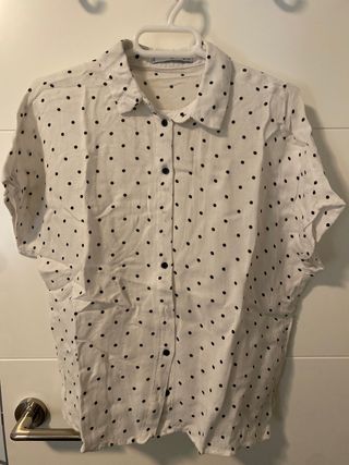 Blusa lunares Mango