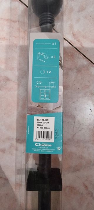 Asta per tende allungabile