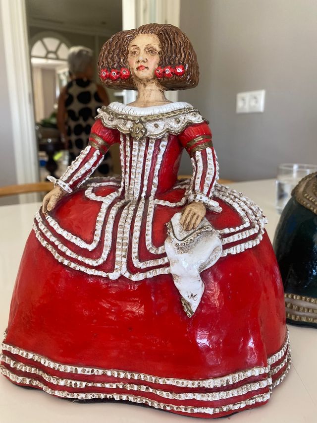 menina figura decorativa 