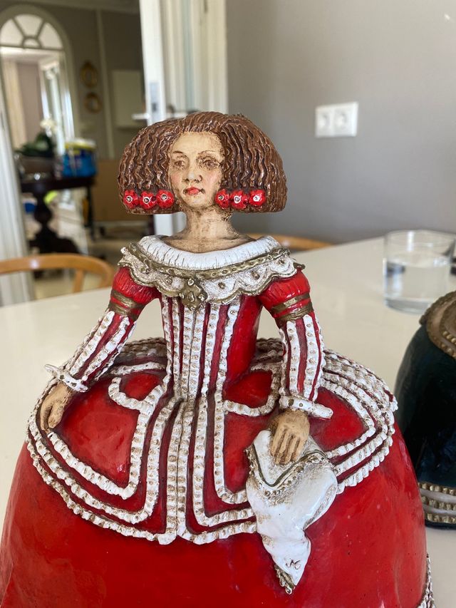 menina figura decorativa 