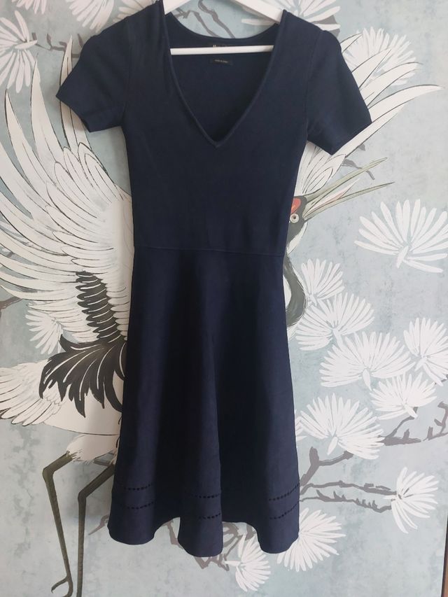Vestido licra Massimo Dutti. Talla XS