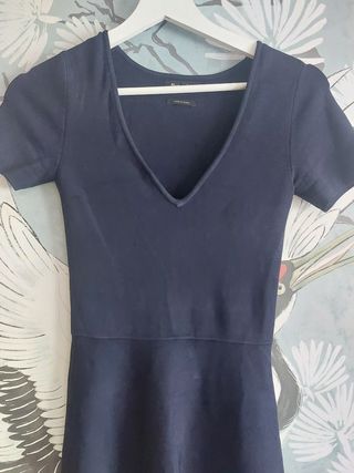 Vestido licra Massimo Dutti. Talla XS