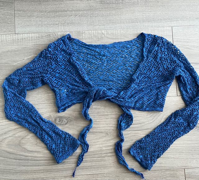 TOP DE DANZA AZUL