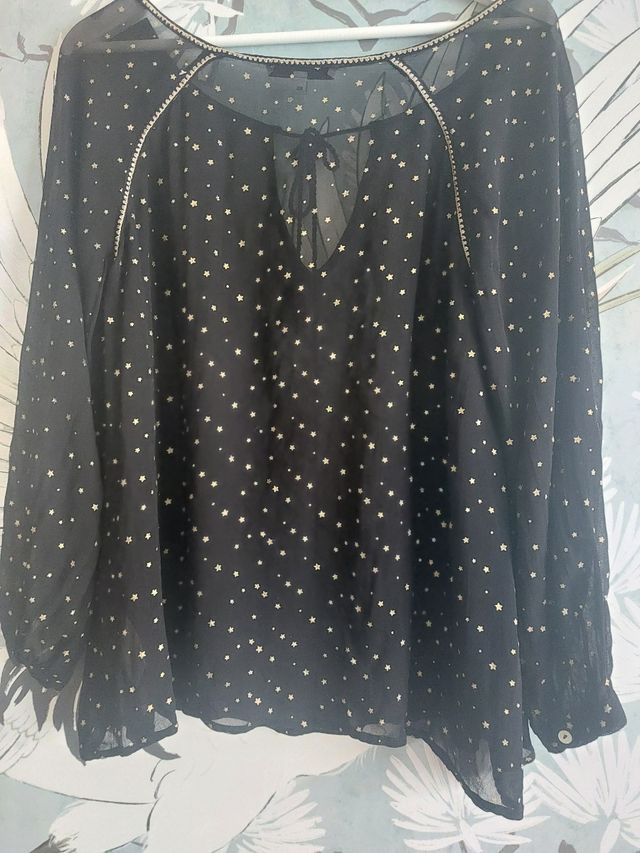 Blusa Tintoretto de estrellas. Talla S