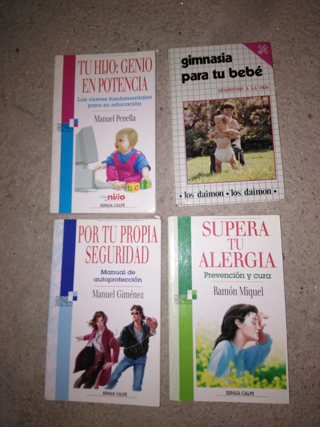 LIBROS MUJER, BEBE, SEGURIDAD