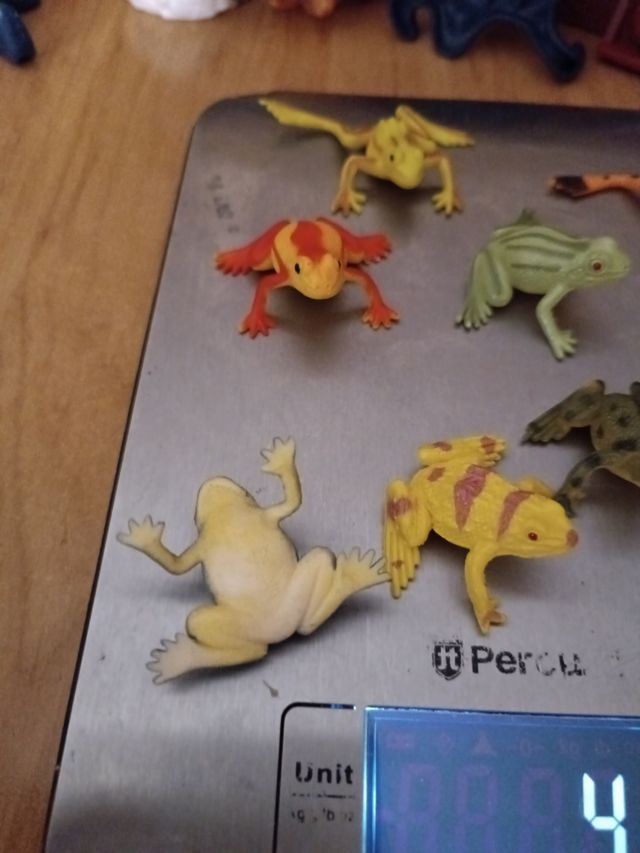 Lote ranas pvc años 90