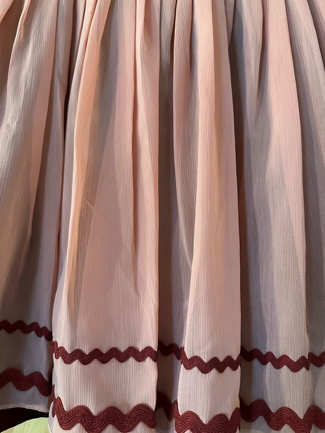 Falda en rosa y burdeos de Scotch and Soda