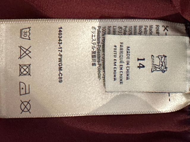 Falda en rosa y burdeos de Scotch and Soda