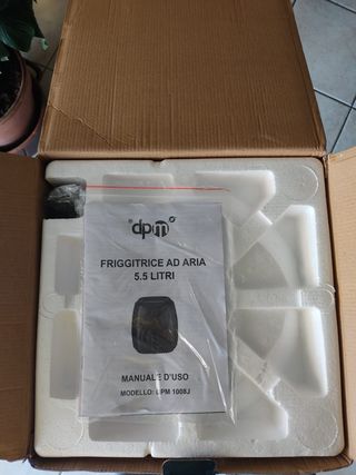 Friggitrice ad Aria 5.5 litri. NUOVO-MAI USATO