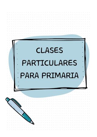Clases particulares