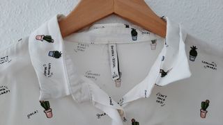 Camisa blanca cactus