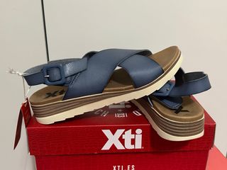 sandalias con cuña xti num 39 nuevas con etiquetas