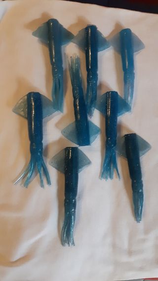 Señuelos vinilos de pesca