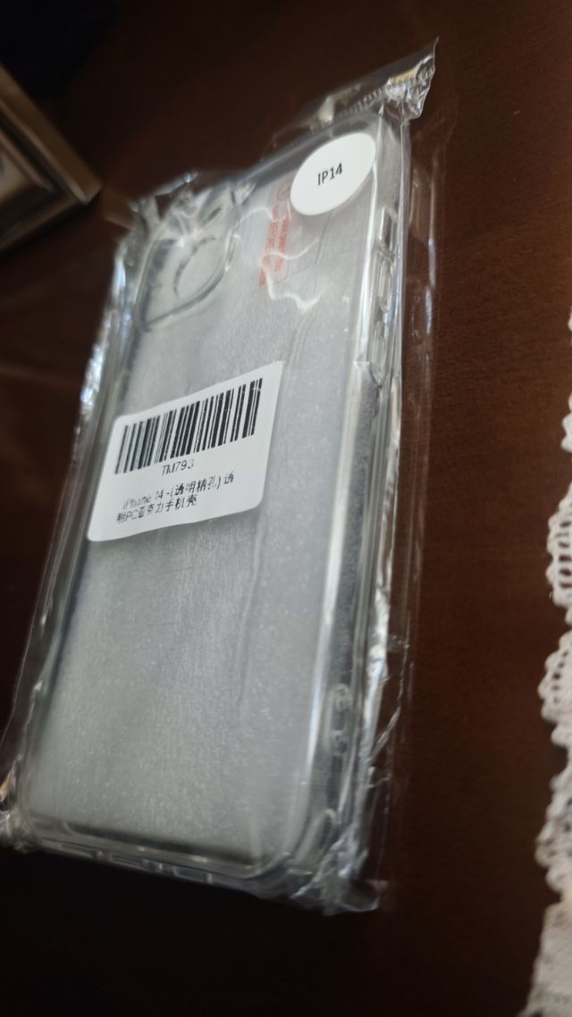 Funda iphone 14 transparente